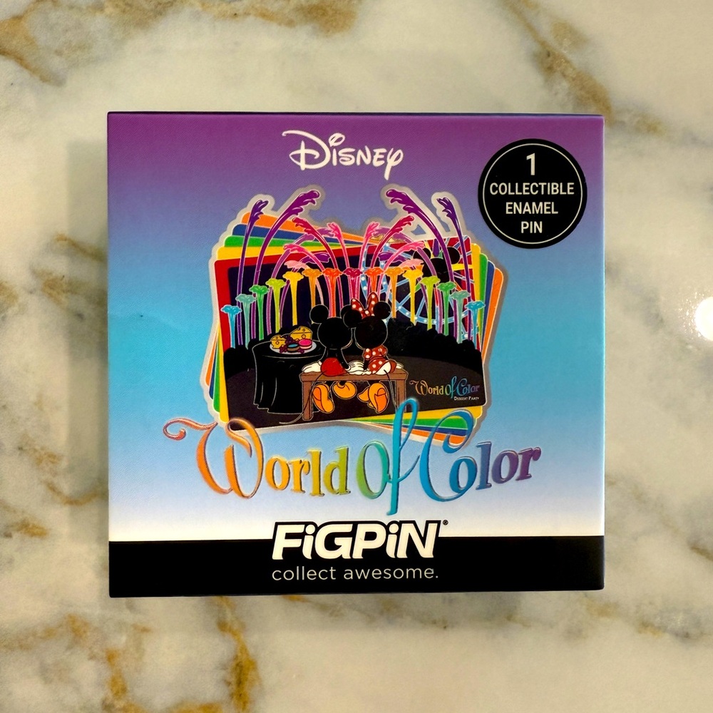 Disney World of Color FiGPiN Dessert Party Full Color Pin